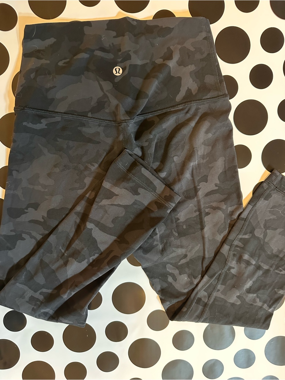 lululemon athletica Women's Charcoal Camo Leggings